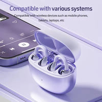 Bluetooth-hörlurar med öronklämma (För kvinnor)