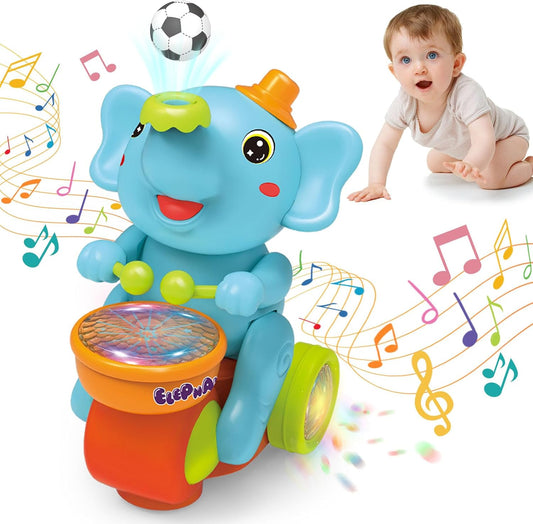 Baby Elephant™ – Den musikalske elefanten som får barnet ditt til å le og vokse