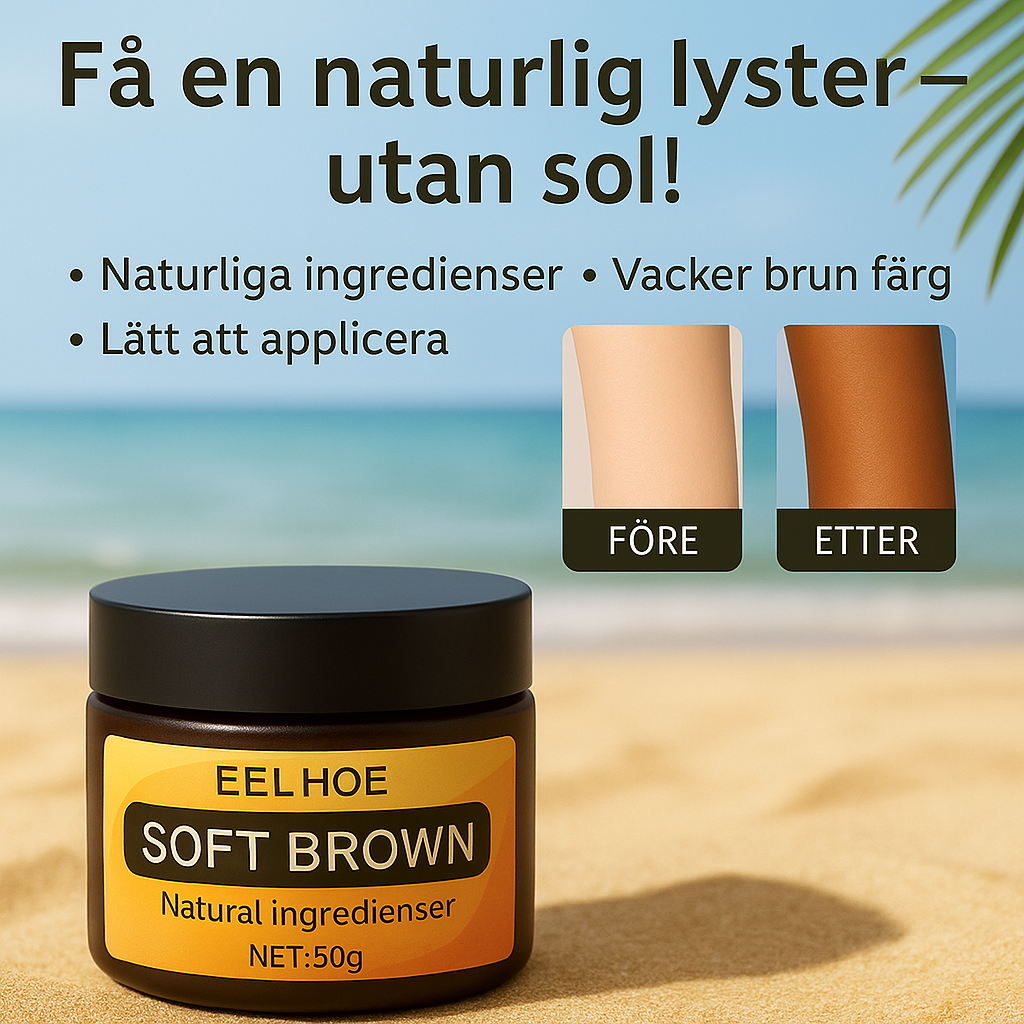 Soft Brown Chocolate – För en solbrun lyster så härlig att den nästan smälter! 🍫