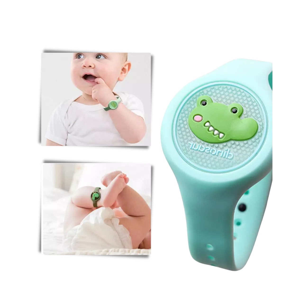 Myggarmbånd for barn (3 stk) | BUZZBANDS