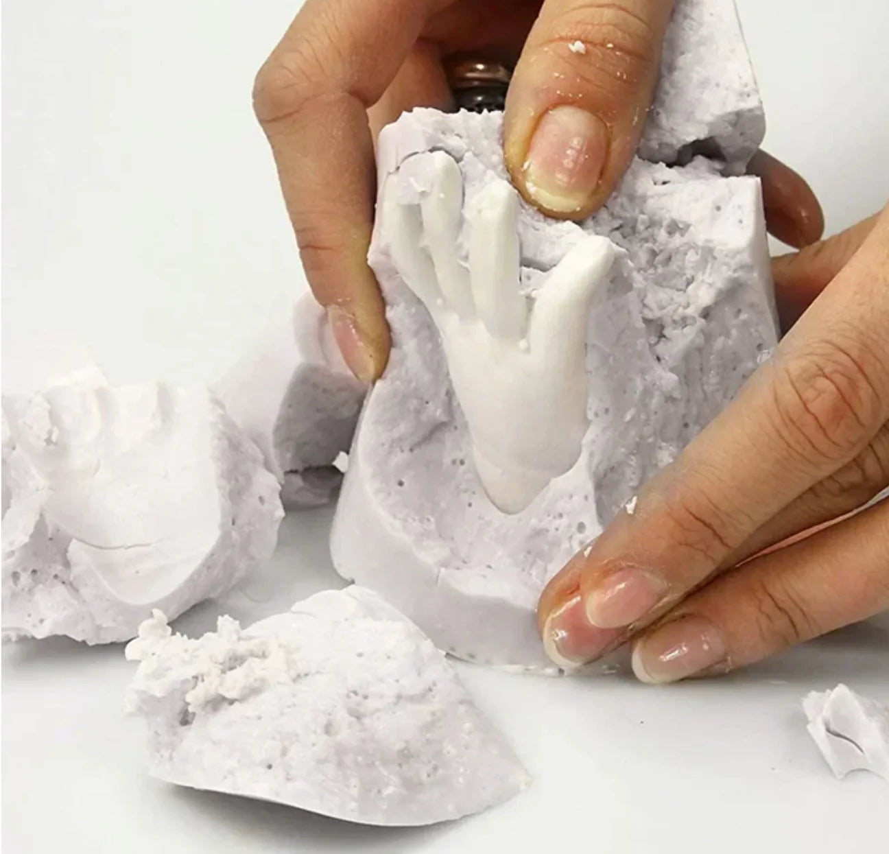 Fang minnene for alltid – 3D Avstøpningssett for Babyhånd, Familie og Kjæledyr