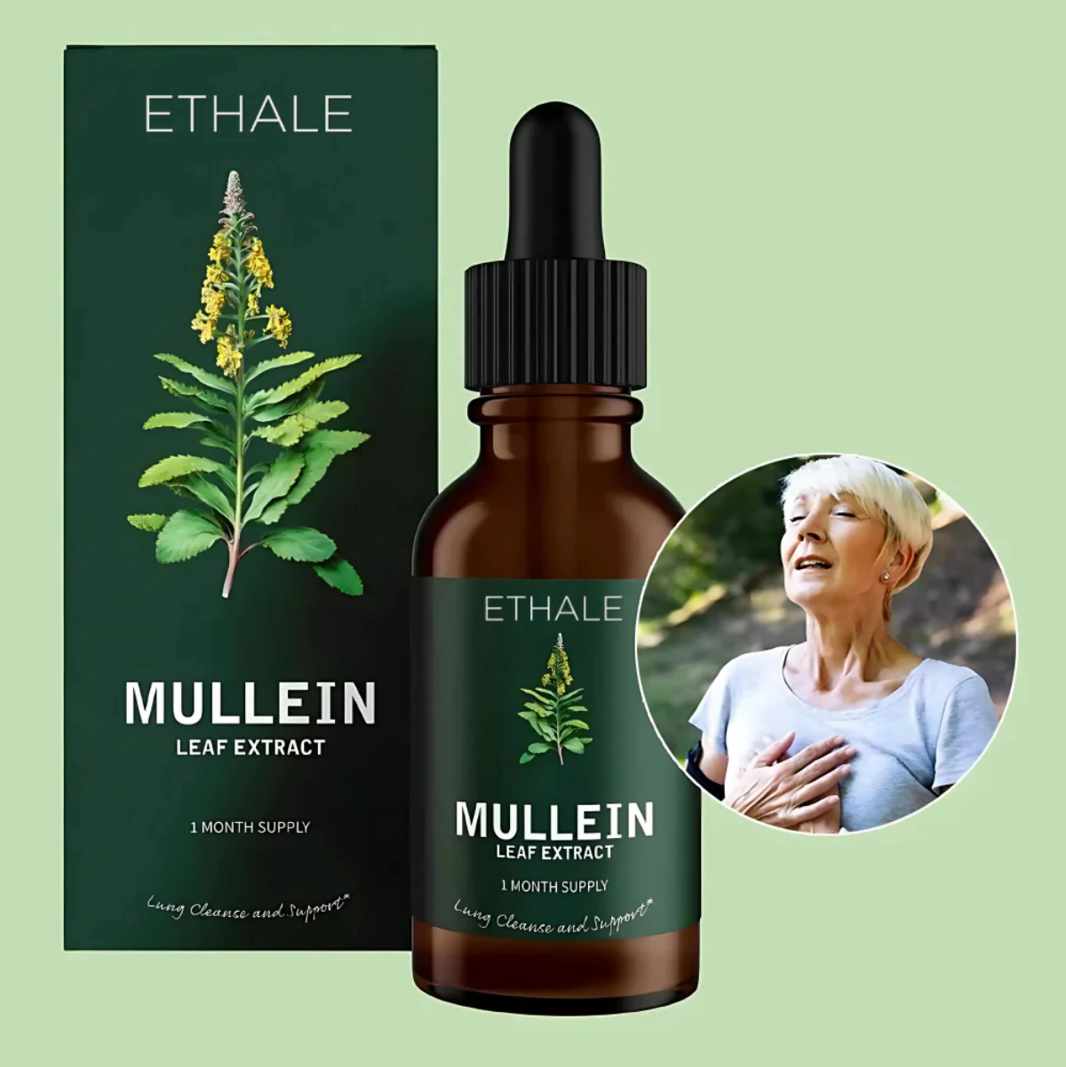 Mullein + Chlorophyll – For Sterkere Lunger &amp; Friere Pust