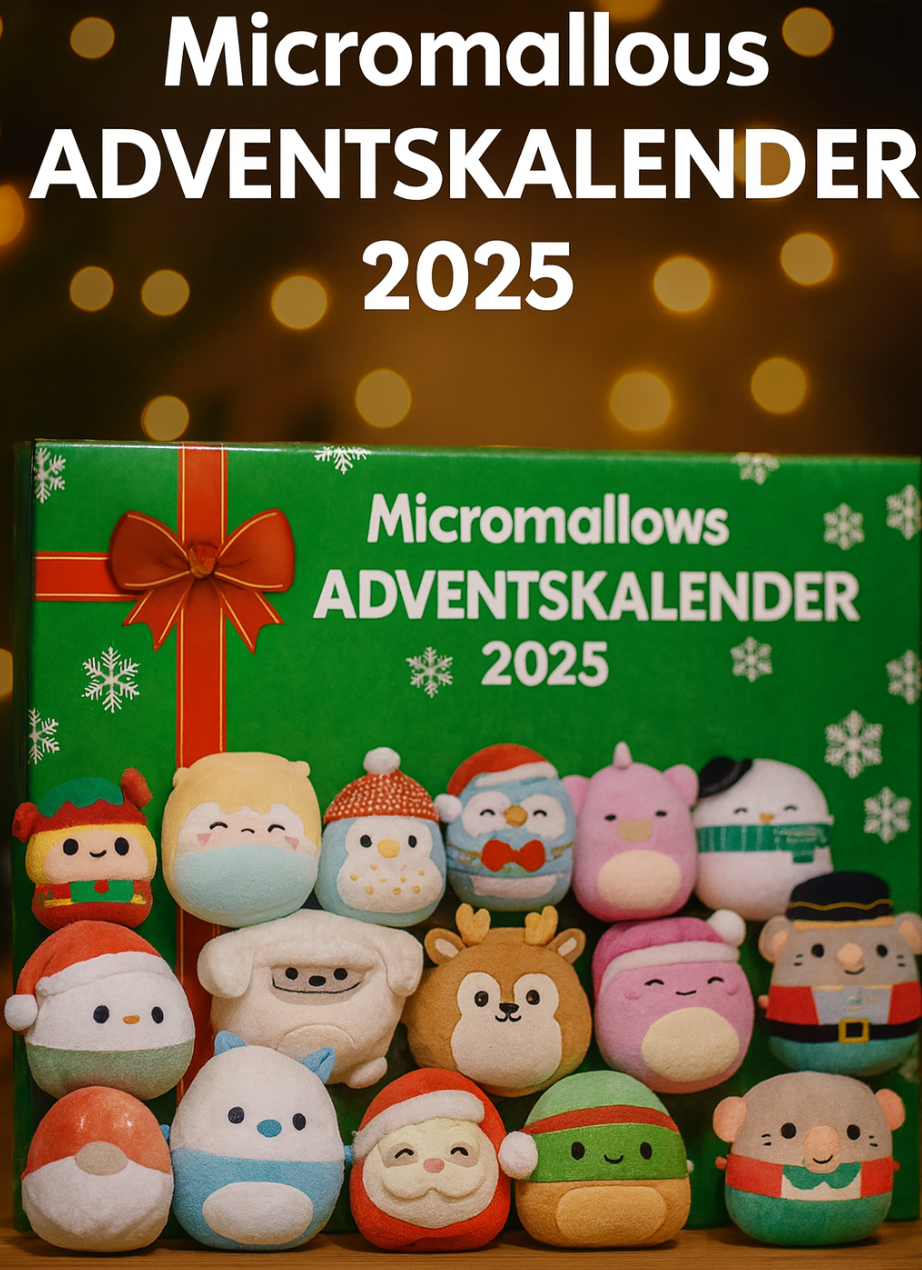 Micromallows Adventskalender 2025 – der süße Countdown für alle Sammler 🎄
