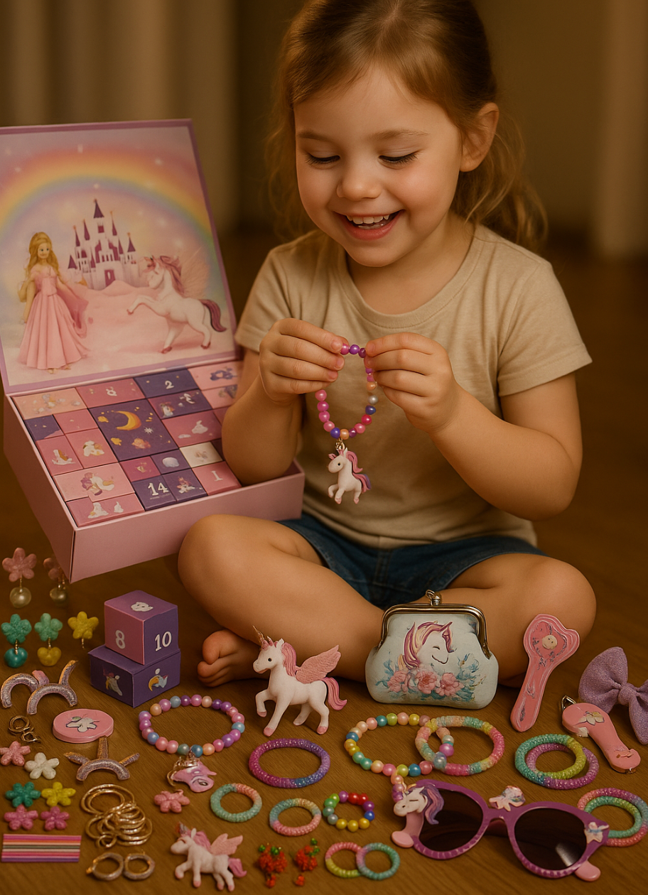 Sparkling Christmas Dreams – A Magical Advent Calendar for Glitter Lovers 🎀