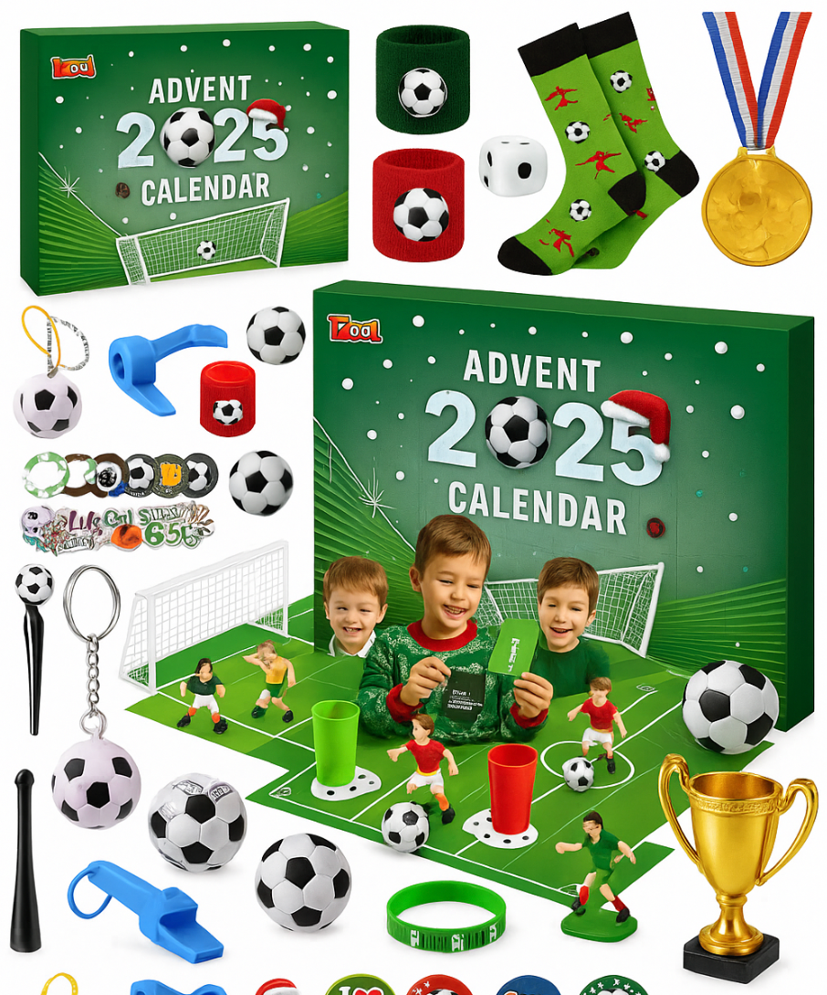 Advent Calendar 2025 – The Ultimate Football Countdown to Christmas!