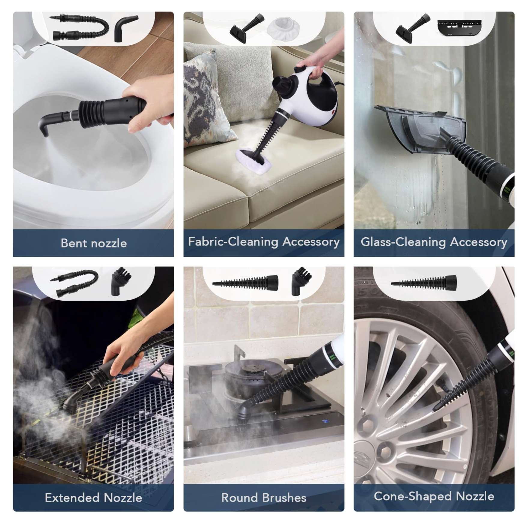 Håndholdt Dampvasker – Kraftig, Naturlig og Allsidig Rengjøring i Hele Hjemmet