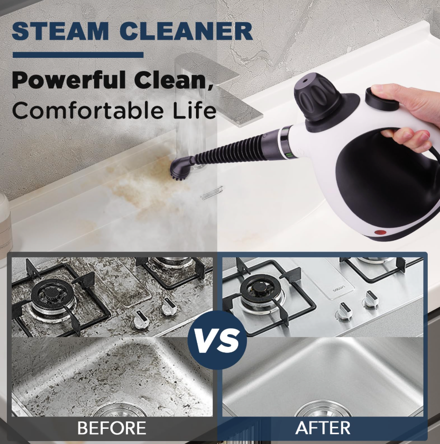 Håndholdt Dampvasker – Kraftig, Naturlig og Allsidig Rengjøring i Hele Hjemmet
