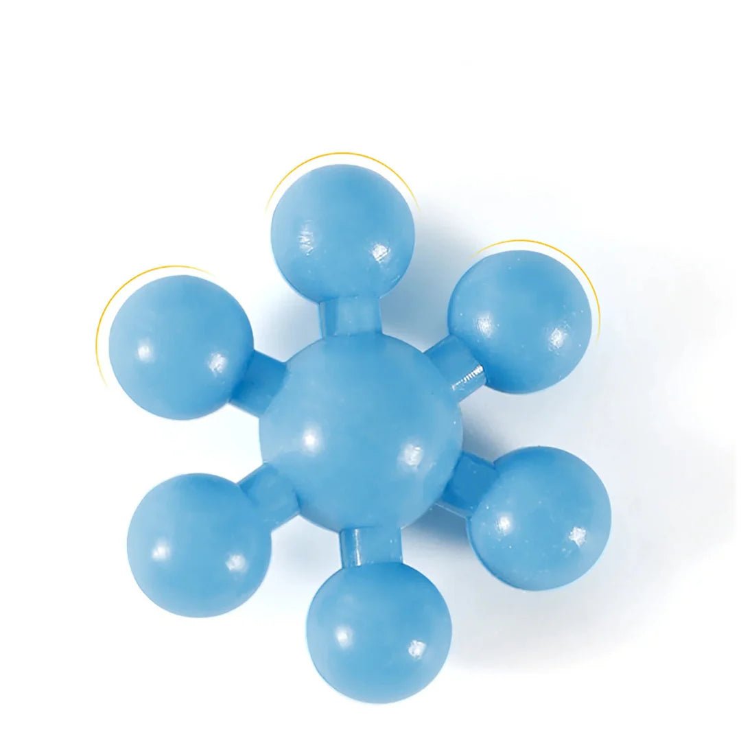 Montessori byggklossar i form av snöflingor