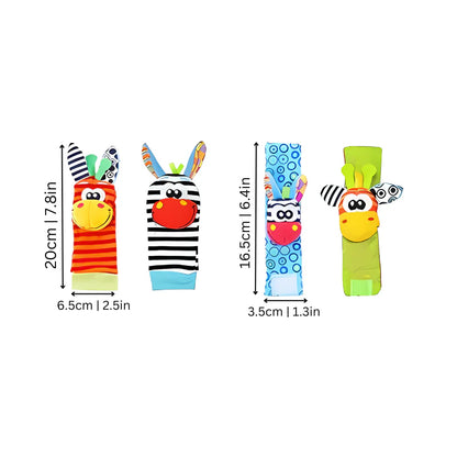Chaussettes hochet pour mains et pieds